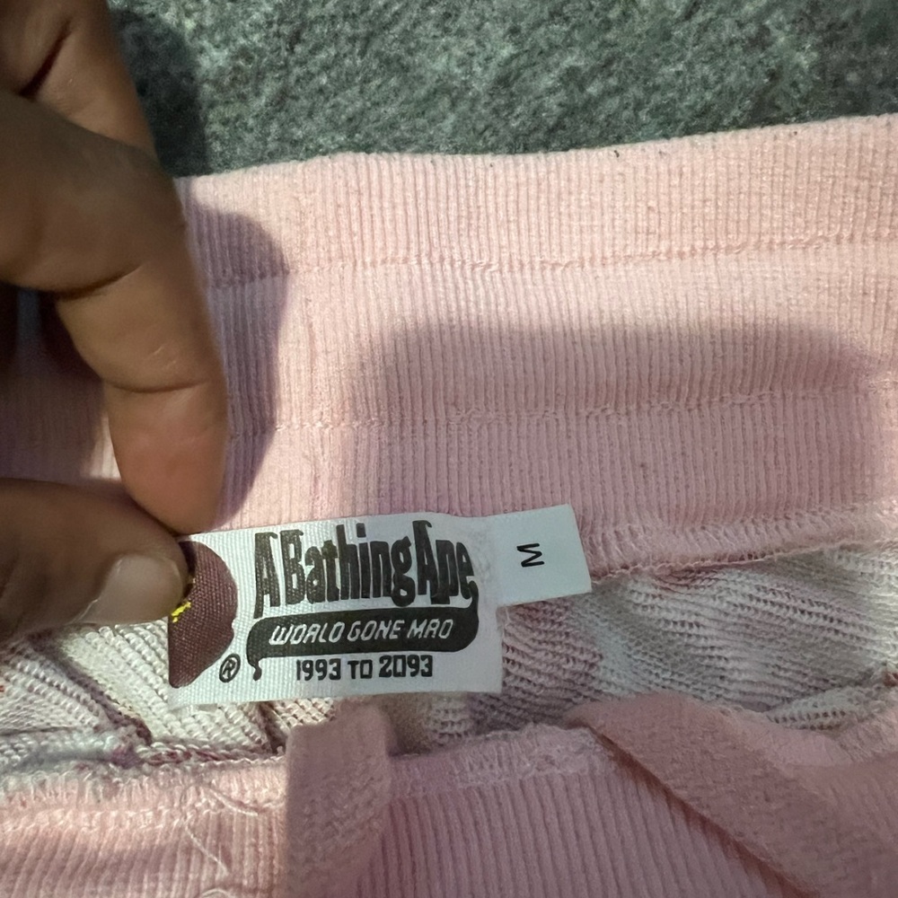 Pink Camouflage Bape Shorts - Picture 4 of 5